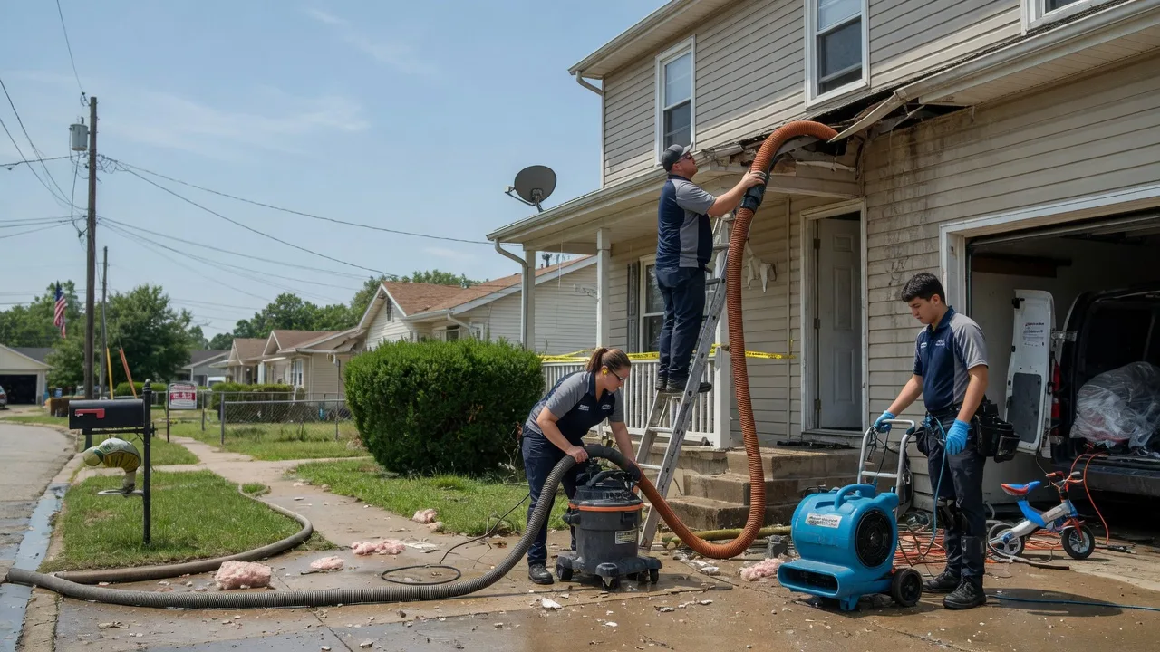Water Damage Restoration in Memphis, IN near me